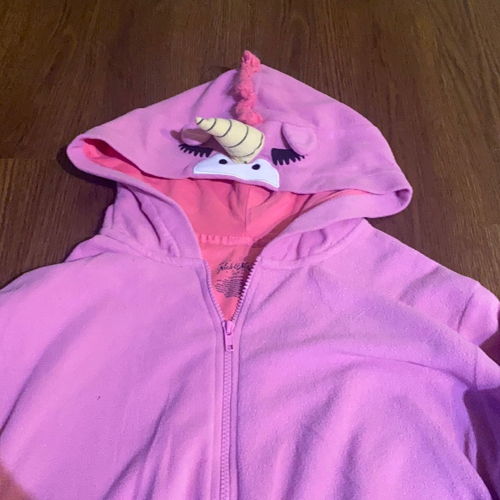 Pink unicorn jumpsuit